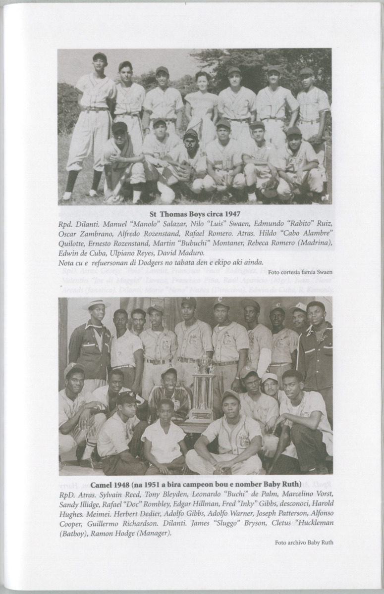 Historia di baseball di Aruba e prome añanan : di "Bomba" pa XIII Serie Mundial di Baseball Amateur - Page 142