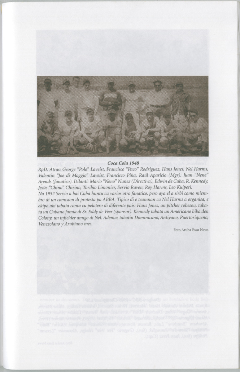 Historia di baseball di Aruba e prome añanan : di "Bomba" pa XIII Serie Mundial di Baseball Amateur - Page 144