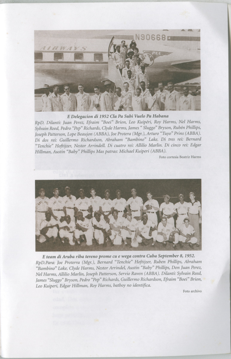 Historia di baseball di Aruba e prome añanan : di "Bomba" pa XIII Serie Mundial di Baseball Amateur - Page 156