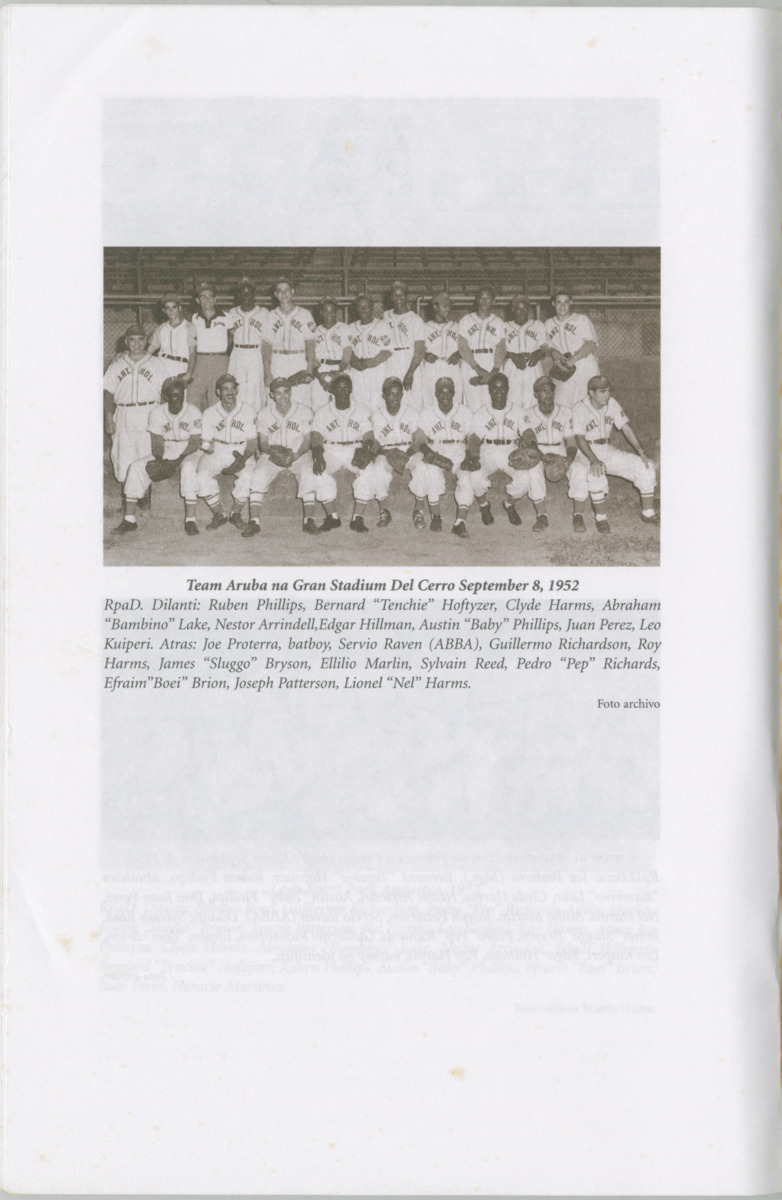 Historia di baseball di Aruba e prome añanan : di "Bomba" pa XIII Serie Mundial di Baseball Amateur - Page 157