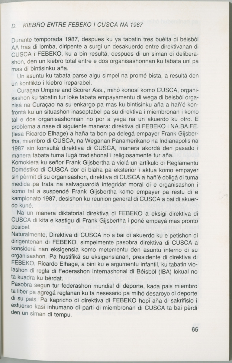 Hómrùn: béisbòl di Curaçao : di greis te Yankee Stadium - Page 67