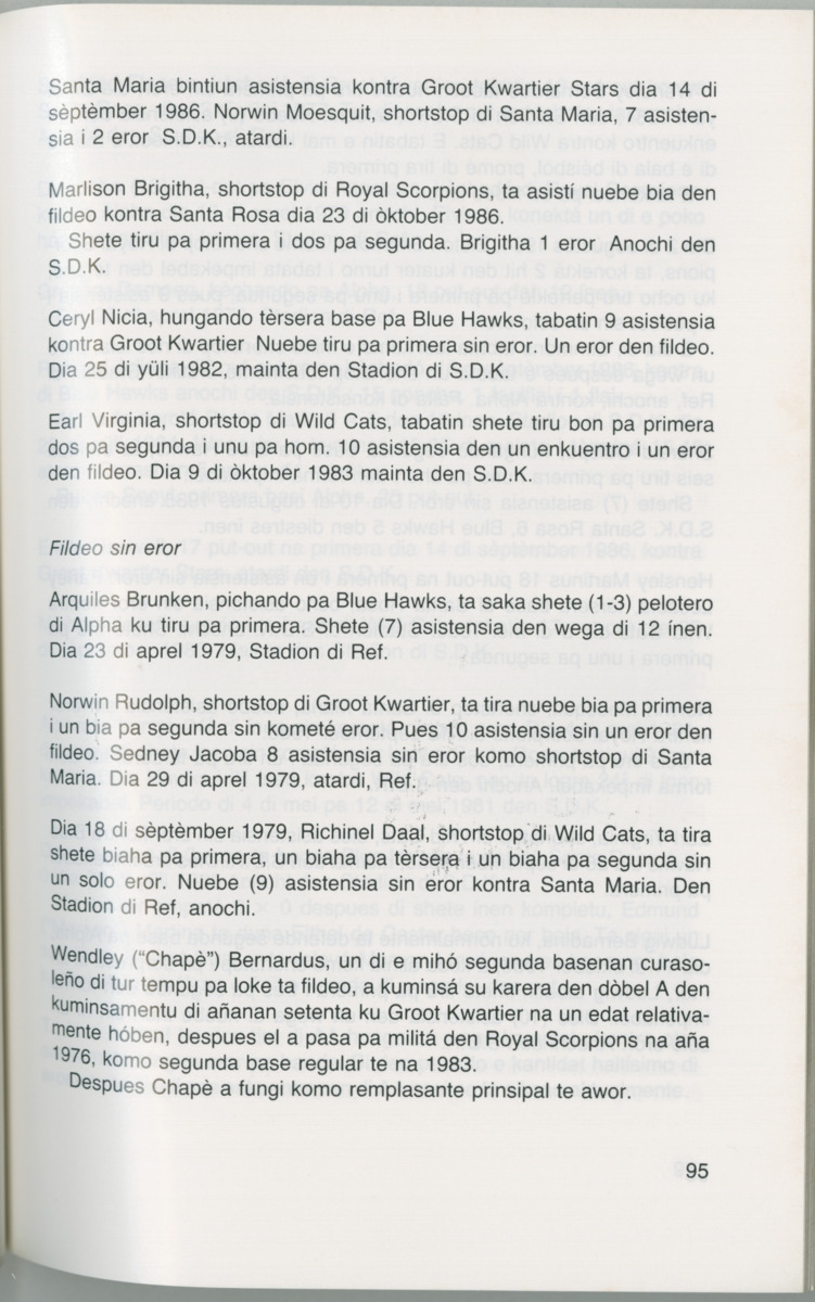 Hómrùn: béisbòl di Curaçao : di greis te Yankee Stadium - Page 97