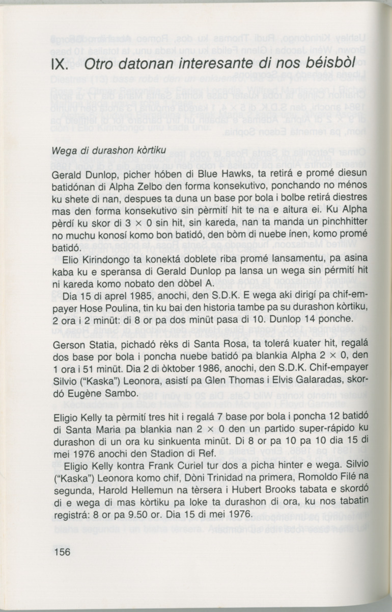 Hómrùn: béisbòl di Curaçao : di greis te Yankee Stadium - Page 158