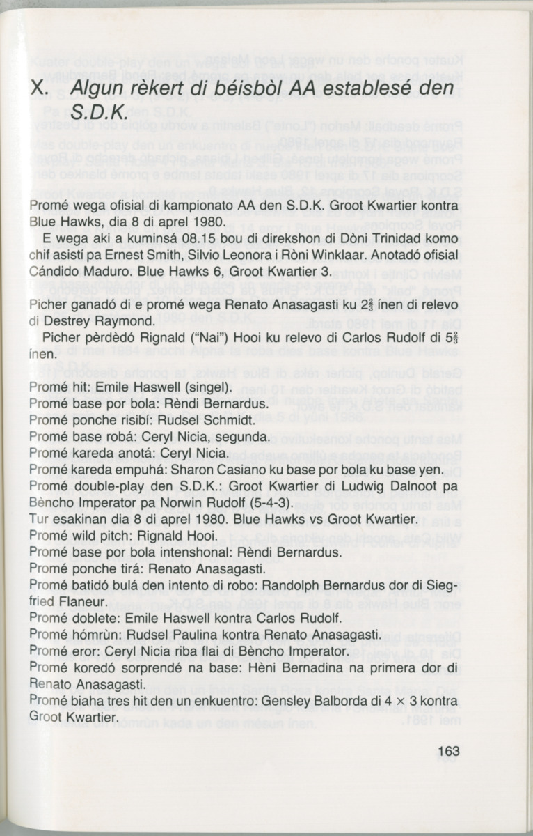 Hómrùn: béisbòl di Curaçao : di greis te Yankee Stadium - Page 165