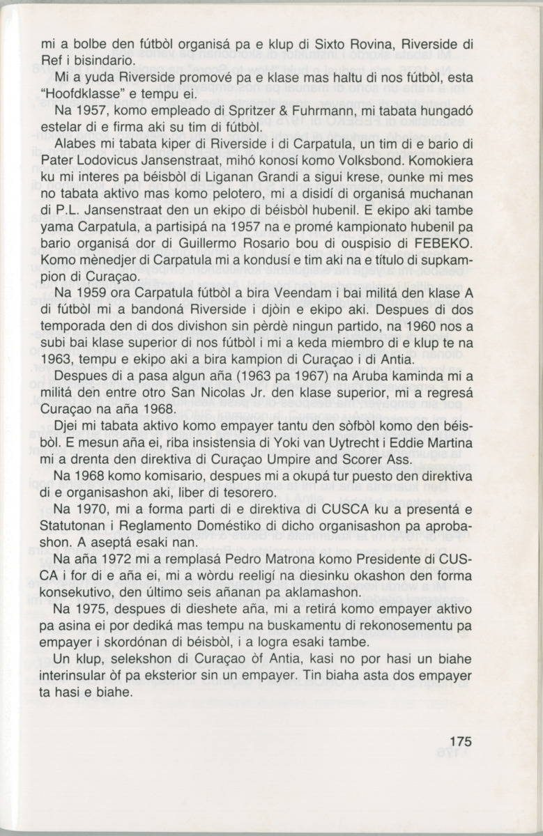 Hómrùn: béisbòl di Curaçao : di greis te Yankee Stadium - Page 177