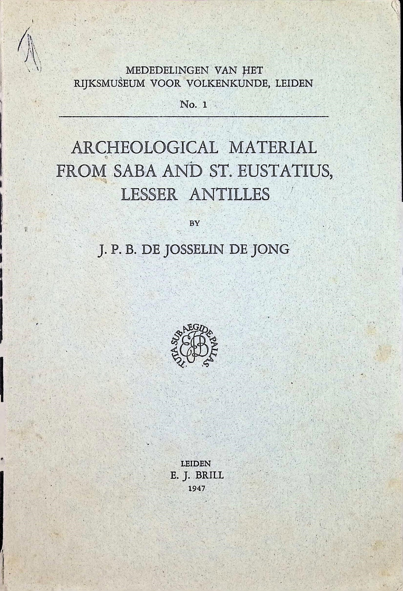 Archeological Material from Saba and St. Eustatius, Lesser Antilles - New Page