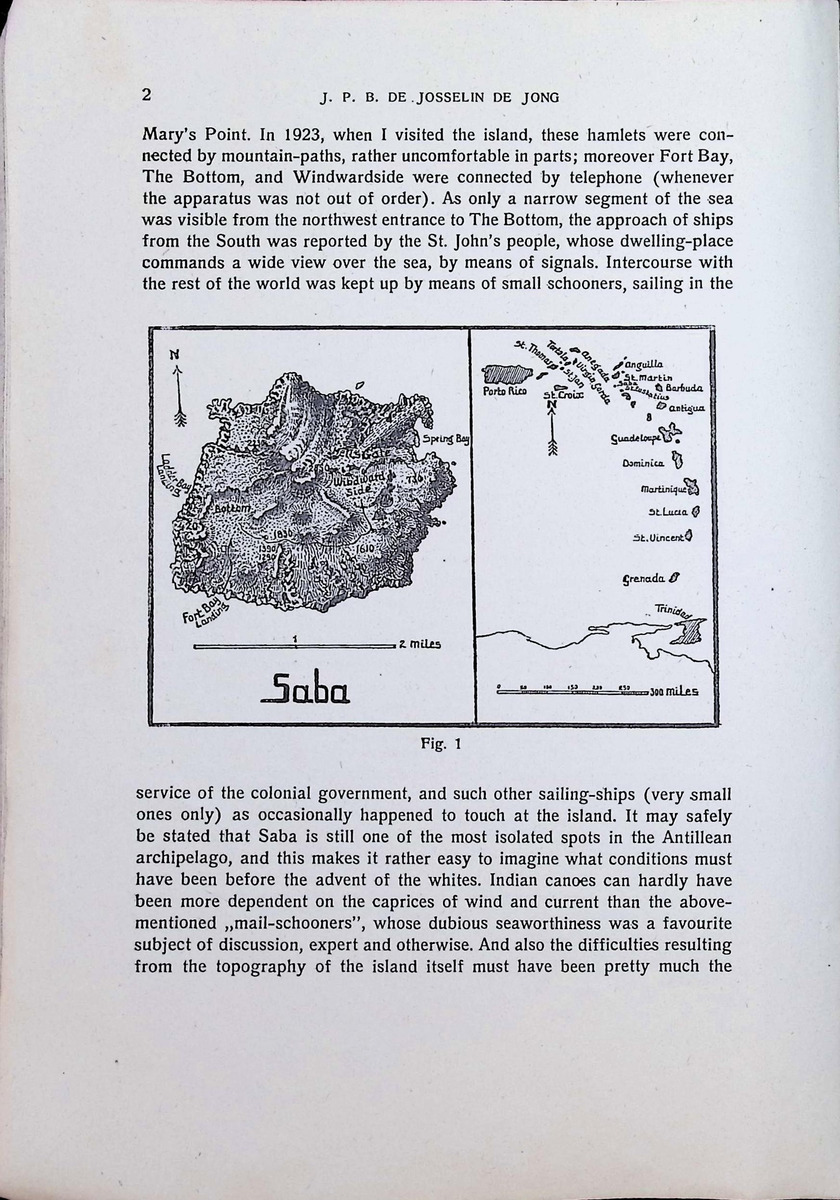 Archeological Material from Saba and St. Eustatius, Lesser Antilles - New Page