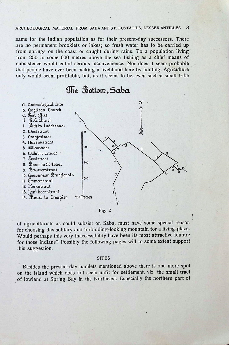 Archeological Material from Saba and St. Eustatius, Lesser Antilles - New Page