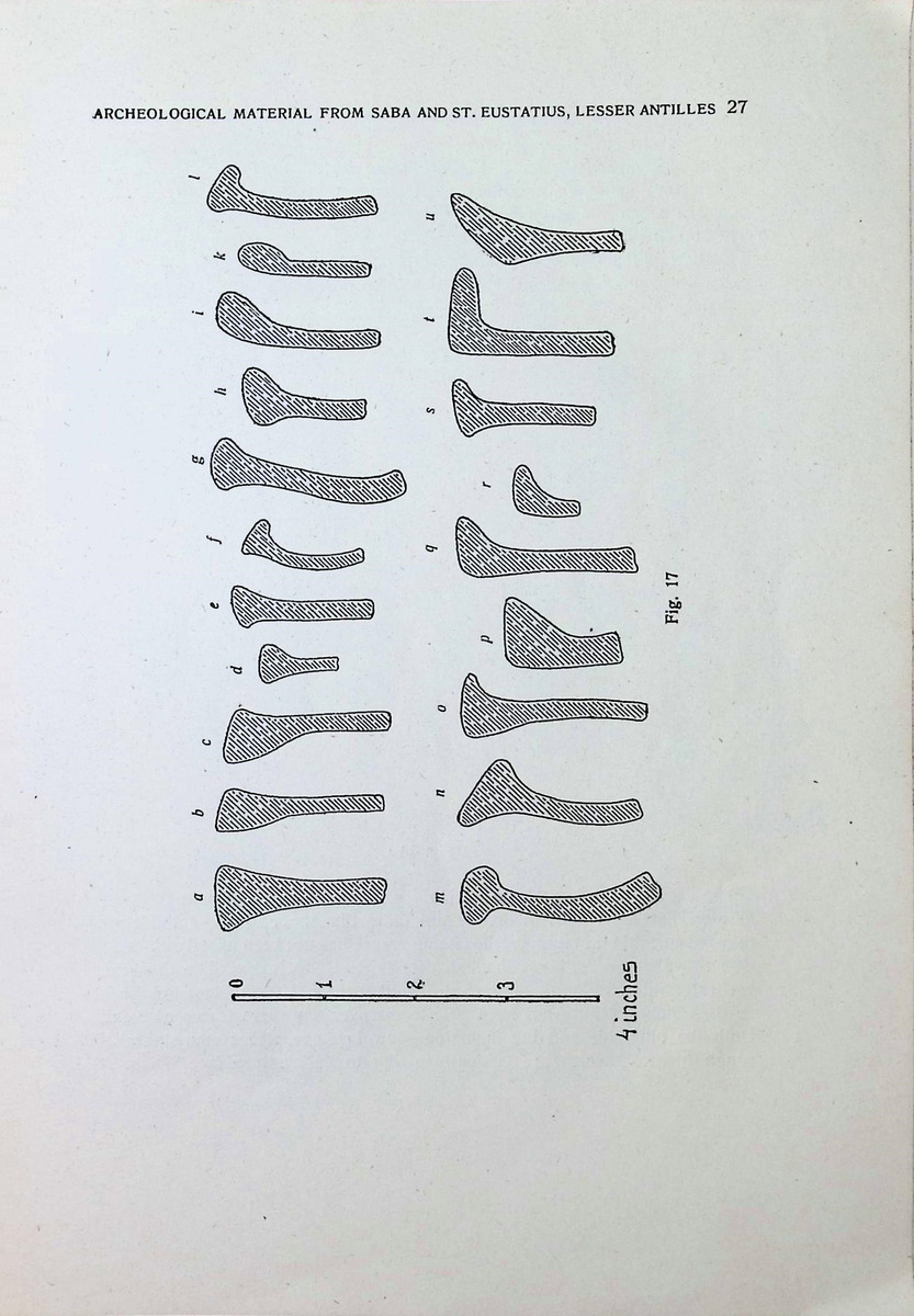 Archeological Material from Saba and St. Eustatius, Lesser Antilles - New Page