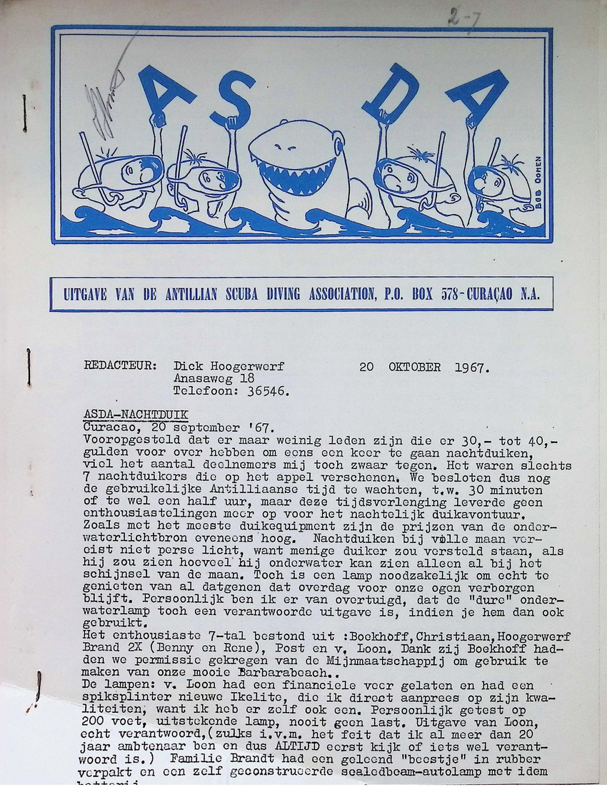 ASDA - Antillian Scuba Diving Association - 1967, nrs augustus-december - New Page
