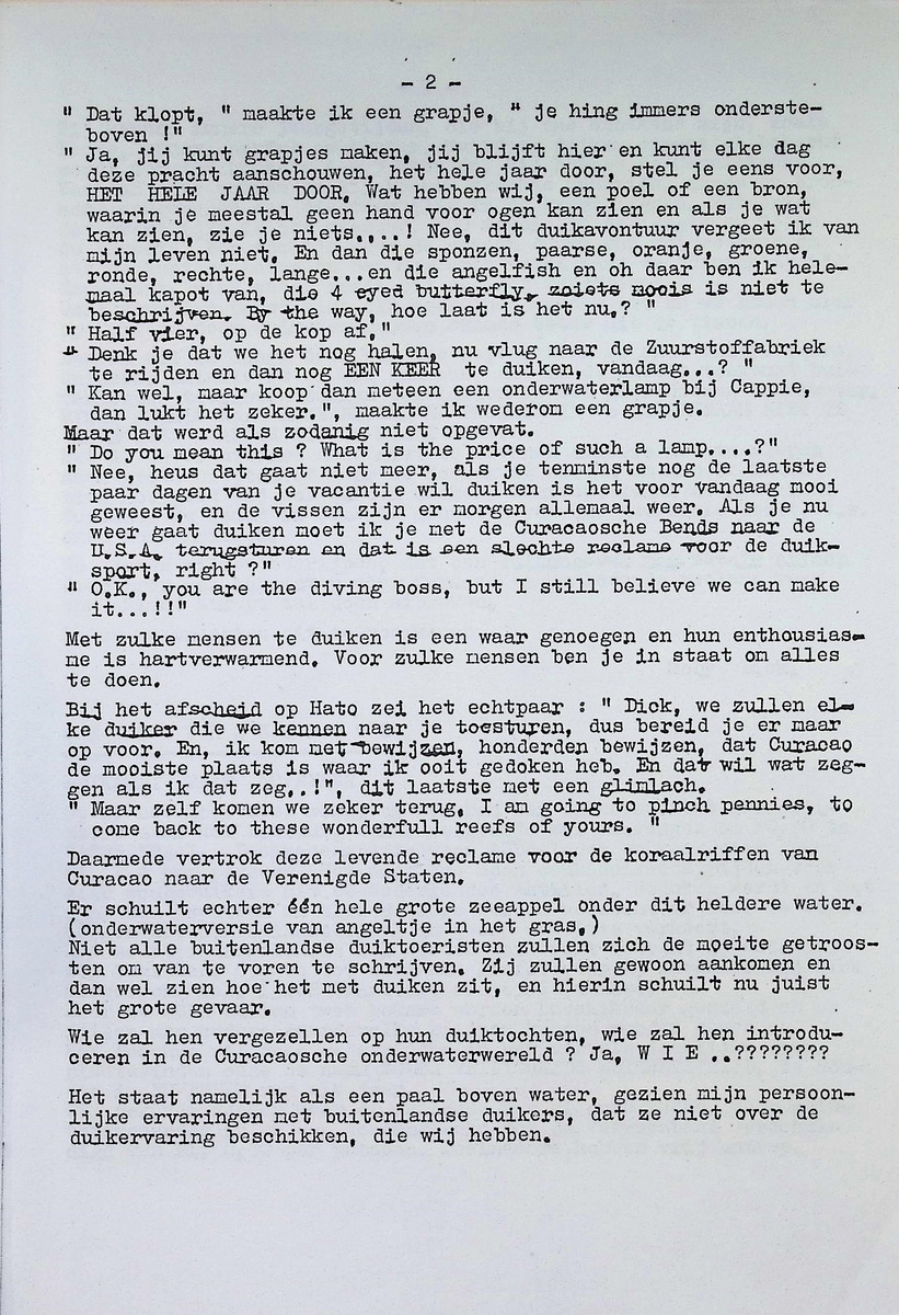 ASDA - Antillian Scuba Diving Association - 1968, nrs januari-december - New Page