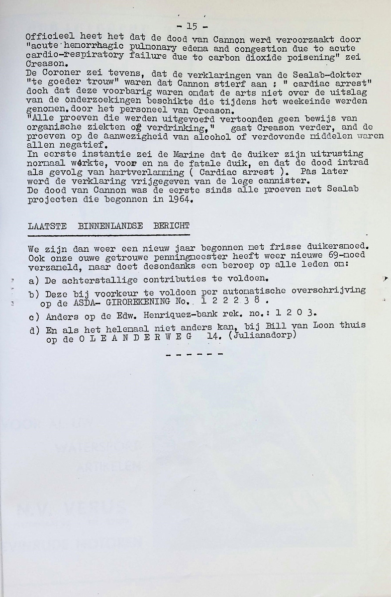ASDA - Antillian Scuba Diving Association - 1969, nrs januari-april - New Page