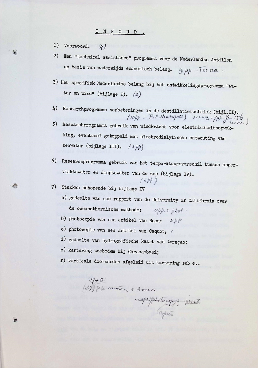"Water en Wind" - Een "Technical Assistance" Programma voor de Nederlandse Antillen - New Page