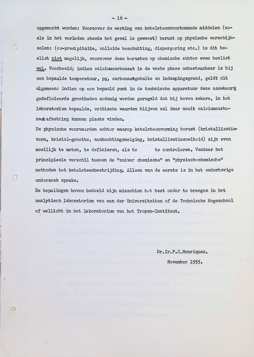 "Water en Wind" - Een "Technical Assistance" Programma voor de Nederlandse Antillen - New Page