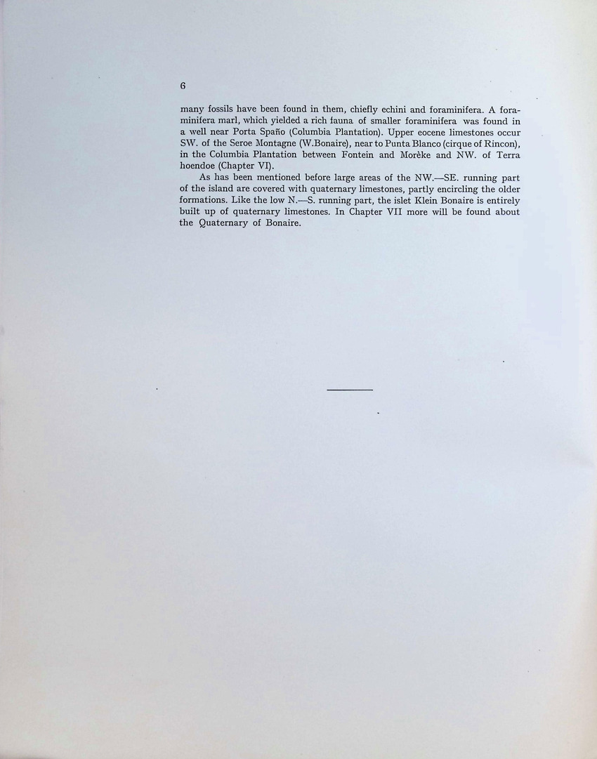 Geology and Paleontology of Bonaire (D.W.I.) - New Page