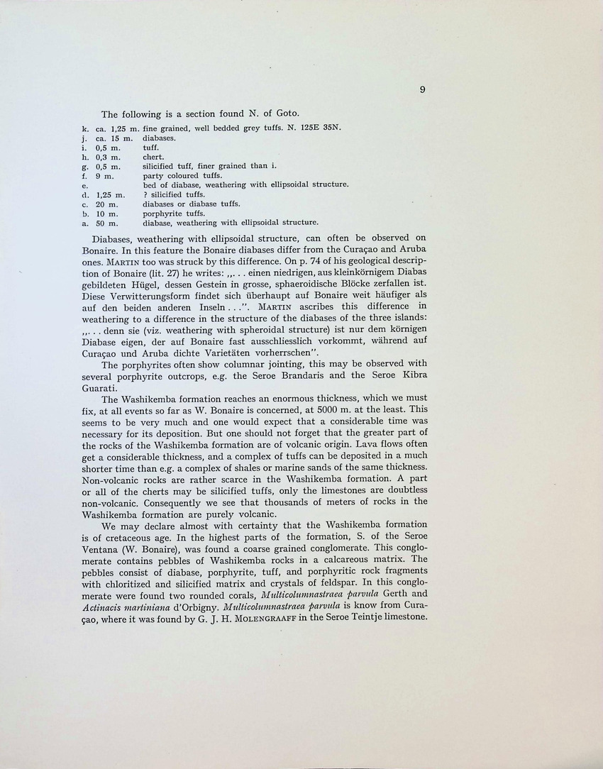 Geology and Paleontology of Bonaire (D.W.I.) - New Page