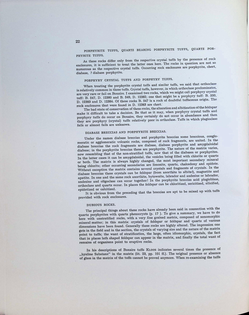 Geology and Paleontology of Bonaire (D.W.I.) - New Page