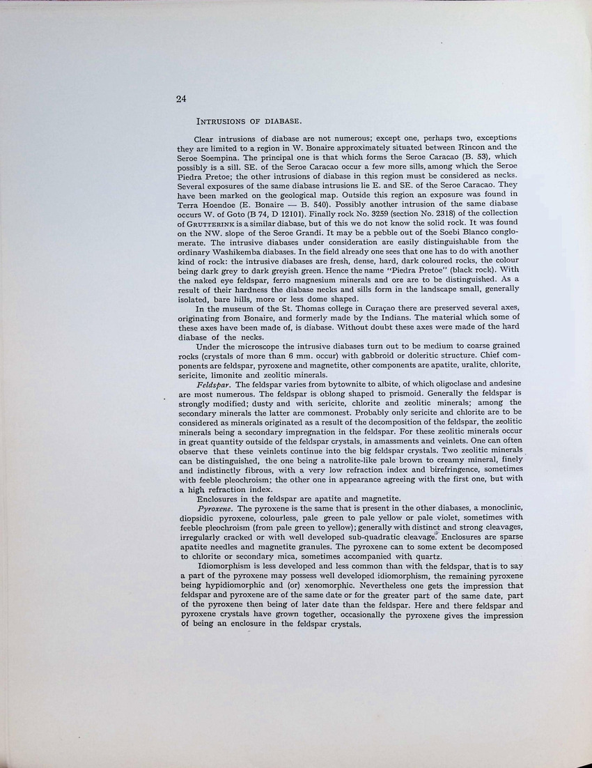 Geology and Paleontology of Bonaire (D.W.I.) - New Page
