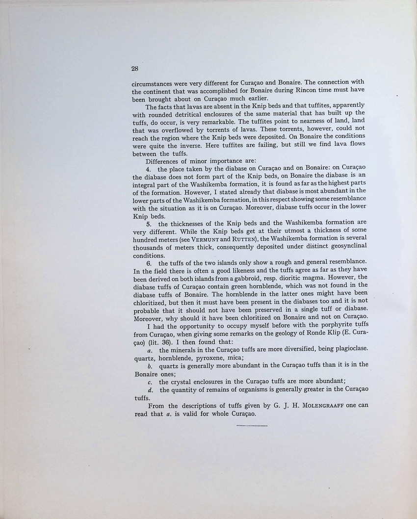 Geology and Paleontology of Bonaire (D.W.I.) - New Page