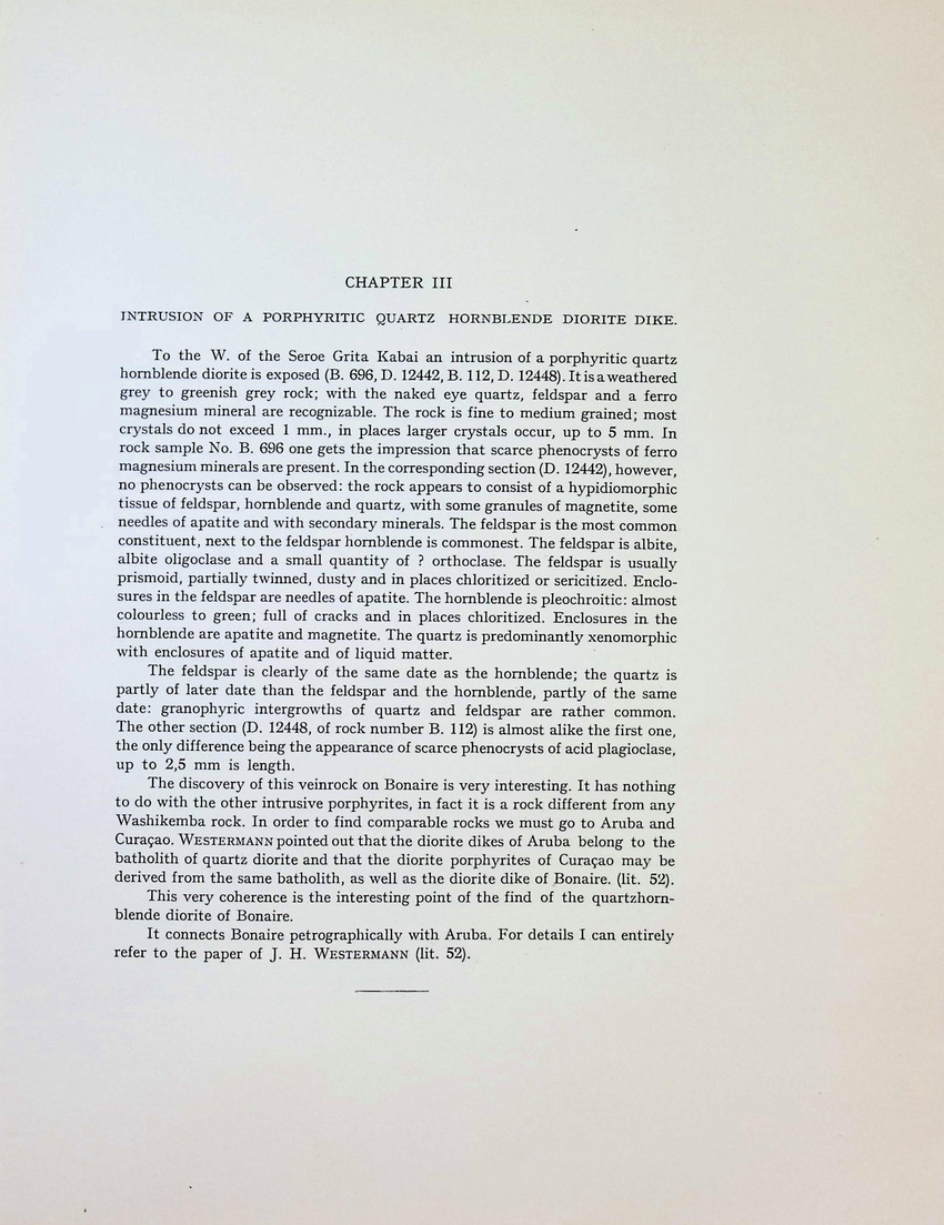 Geology and Paleontology of Bonaire (D.W.I.) - New Page