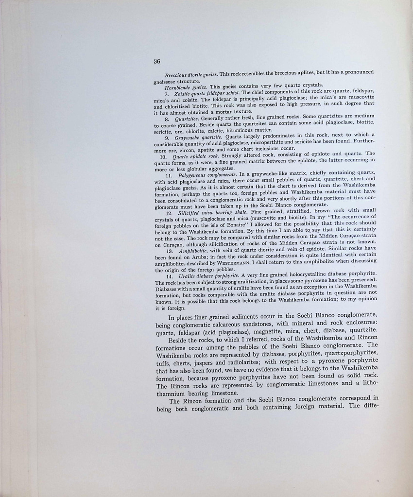 Geology and Paleontology of Bonaire (D.W.I.) - New Page