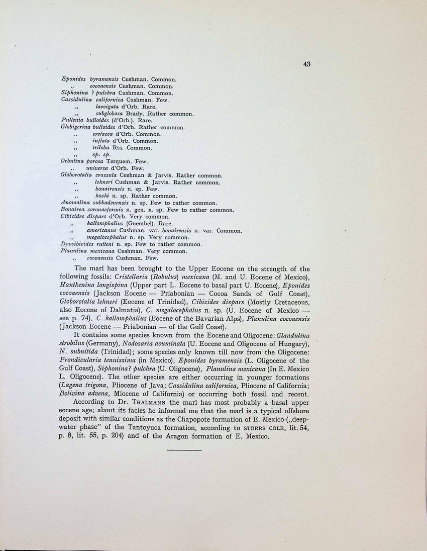 Geology and Paleontology of Bonaire (D.W.I.) - New Page
