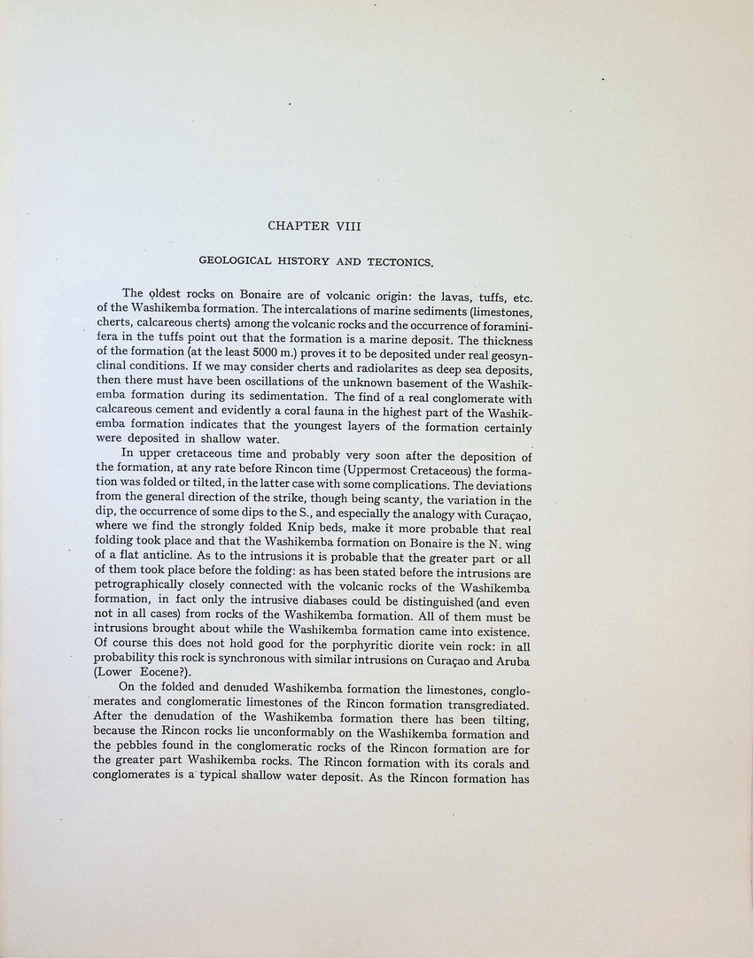 Geology and Paleontology of Bonaire (D.W.I.) - New Page
