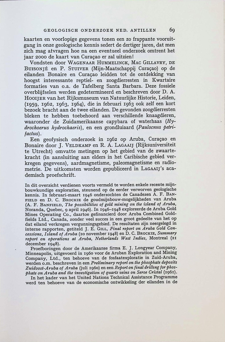 Geologisch onderzoek van de Nederlandse Antillen: 1945-1965  - in de Nieuwe West-Indische Gids, 46e jaargang, no.1. p.65 - New Page