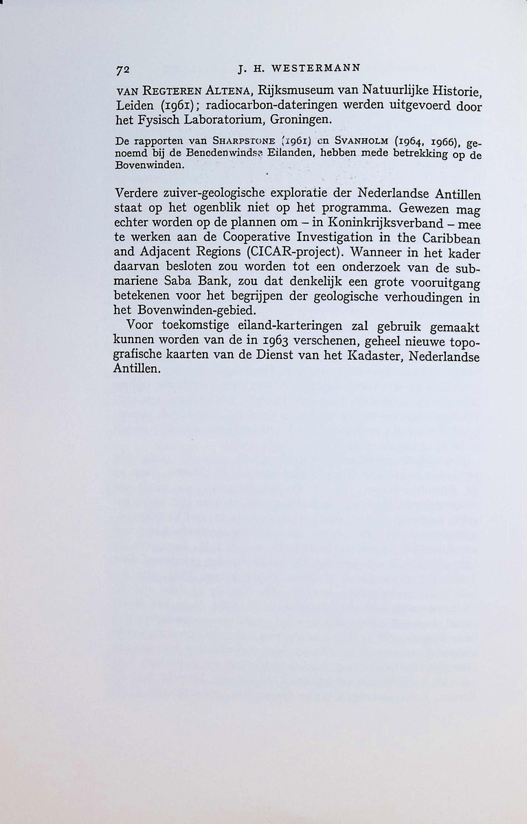 Geologisch onderzoek van de Nederlandse Antillen: 1945-1965  - in de Nieuwe West-Indische Gids, 46e jaargang, no.1. p.65 - New Page